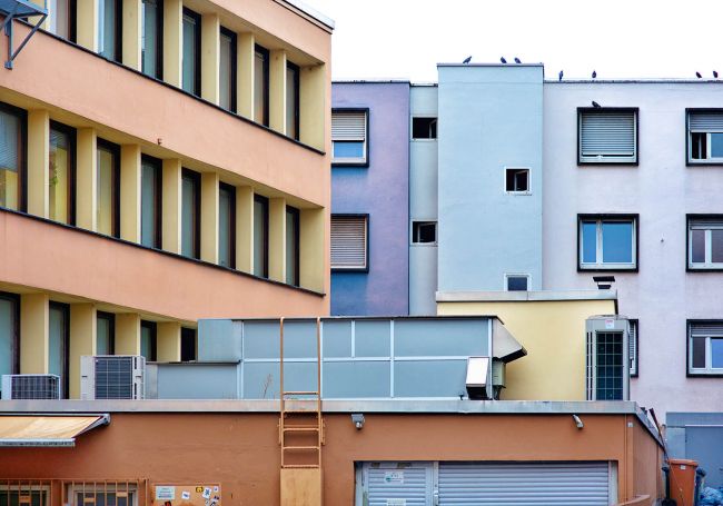 Stuttgart form colour architecture photography