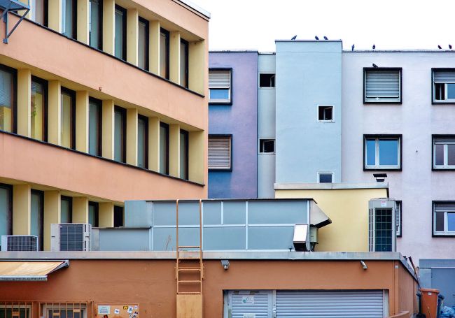 Stuttgart form colour architecture photography